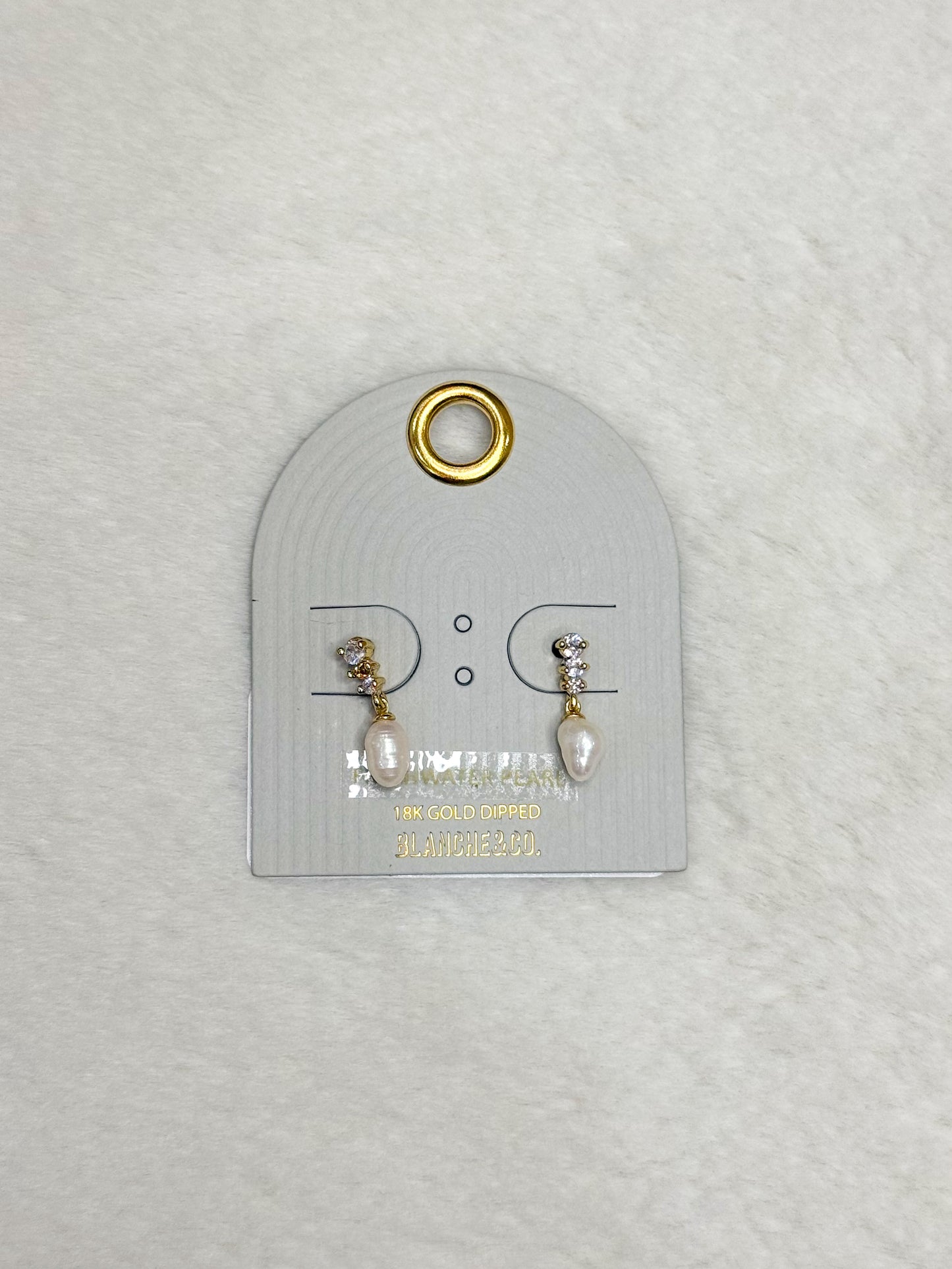 Pearl Drop Dangle Earrings