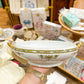 Noritake Adams Pattern Oval Serving Bowl Gold Accents