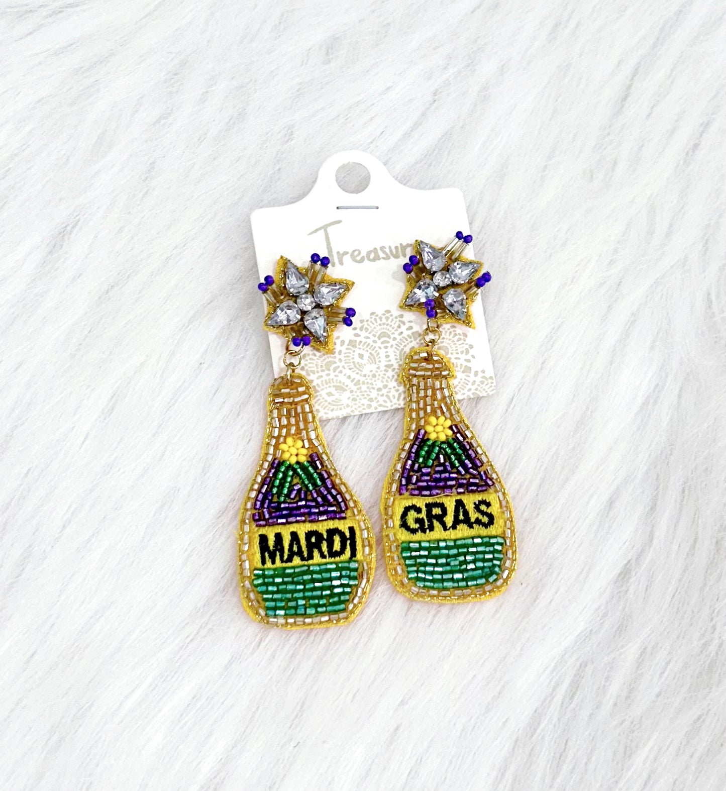 Pop Party Gras Earrings