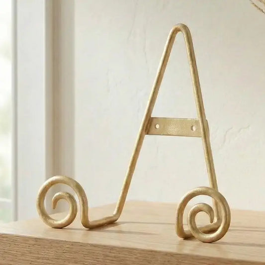 Gold Deep Swirl Easel