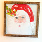 Santa 2026 Framed Art 24x24