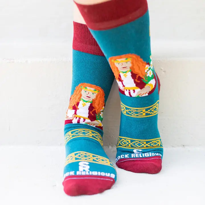 St. Dymphna Socks- Adult