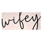 Wifey Quick Dry Oversized Beach Towel
