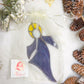 Stained Glass Angel Ornament
