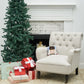 Blue Christmas Nutcracker Throw Pillow