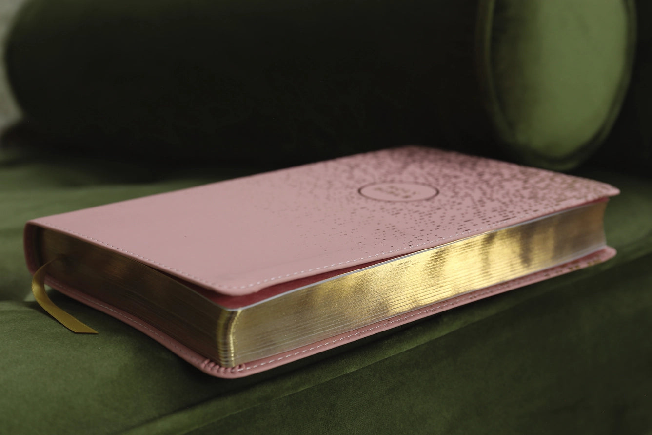 NIV Bible for Teens- Thinline Edition- Pink Leathersoft