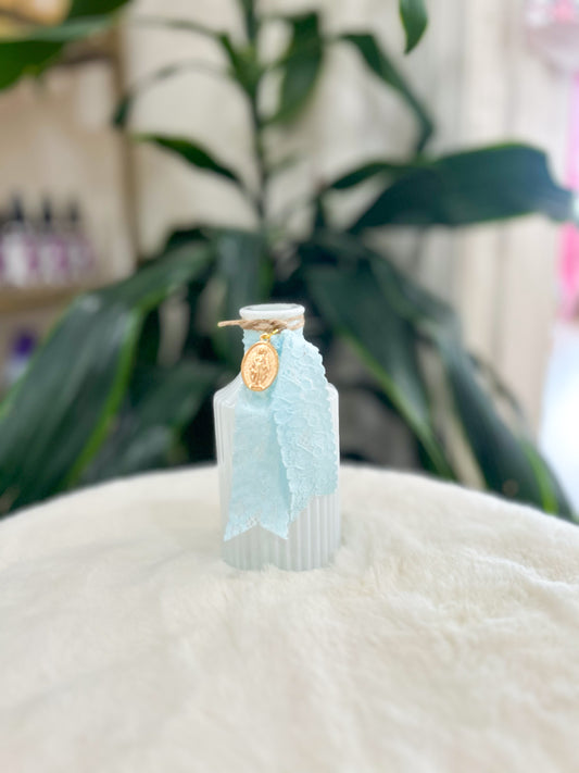 "Bria" Pearl Bud Vase with Charm