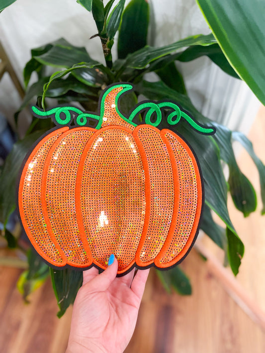 Patch- Pumpkin with Green