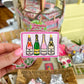 Patch- Champagne Bottles