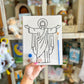 Canvas and Paint Set- Jesus