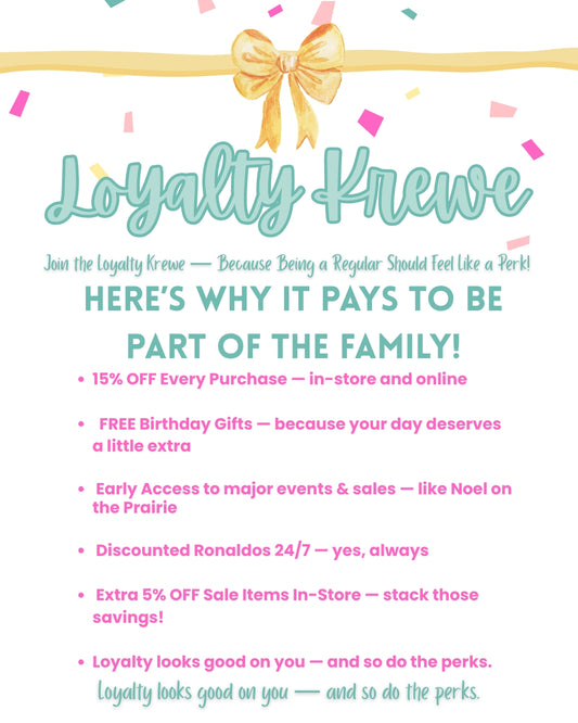 Loyalty Krewe Membership