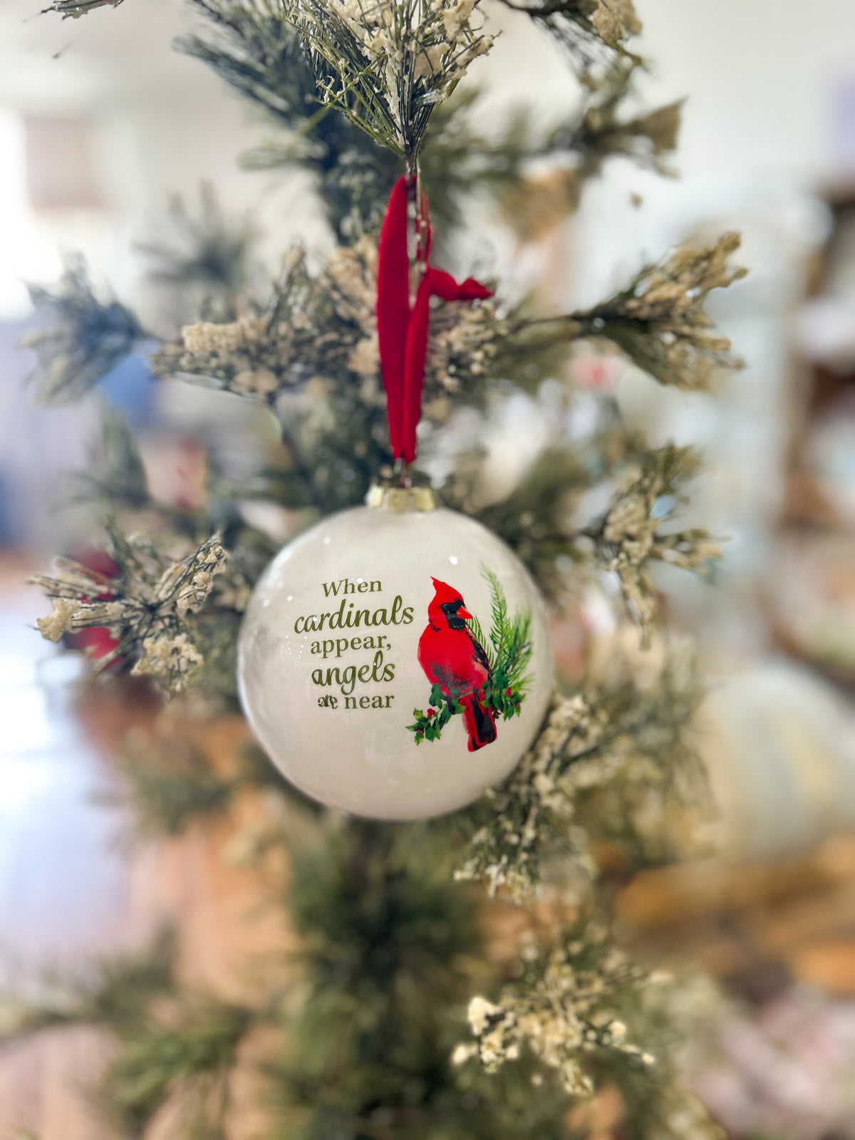 Cardinal Rembrance Ornament