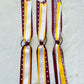 Spirit Spark Maroon/Gold Streamer