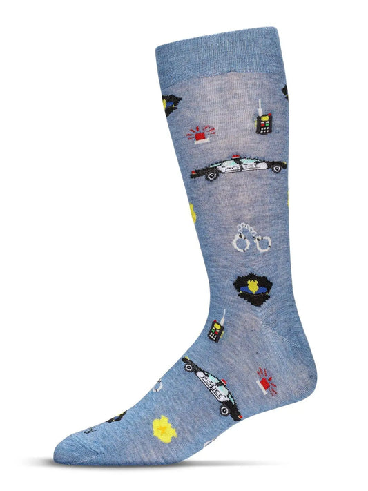 Men's Police Crew Socks