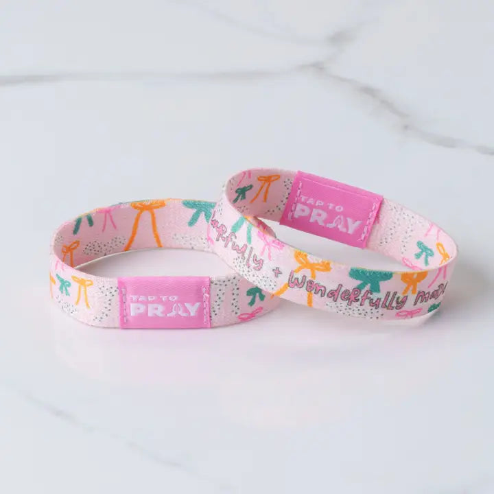 X-SMALL Tap To Pray™ - Kingfolk Series Wristband - Fearfully & Wonderfully Made