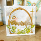 Gospel News 4X4 Jesus Nativity Arch Canvas Art