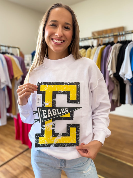 Transfer- Eagles Distressed Big E