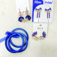#1 Fan Football Stud Earrings