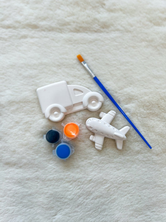 Transportion Paint Your Own Plaster Set