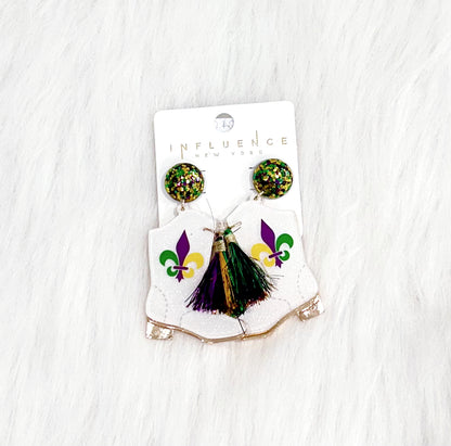 Drumbeat Boots Earrings