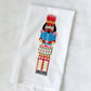 Chenille Nutcracker Tea Towel