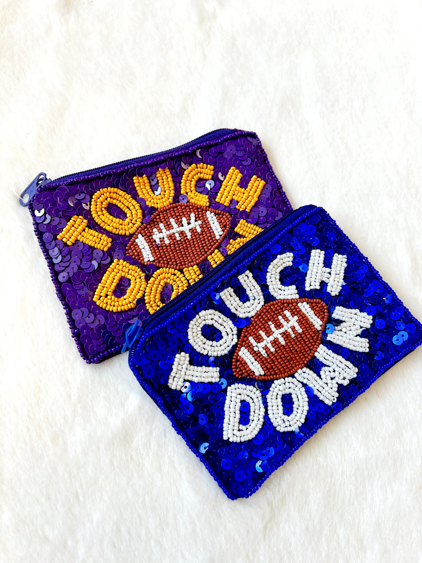 Mini Touchdown Sequin Bag