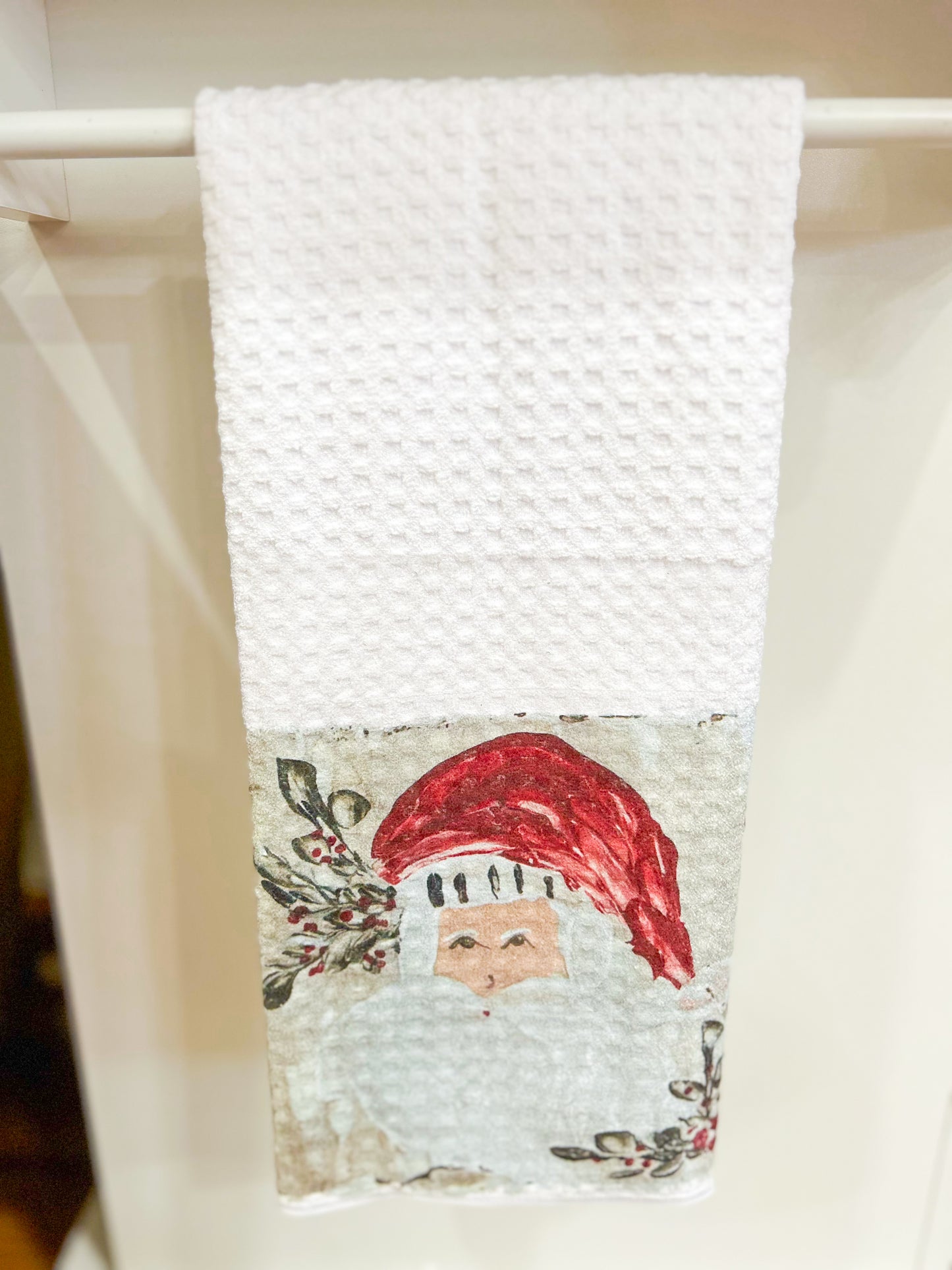 GA Red Santa Towel