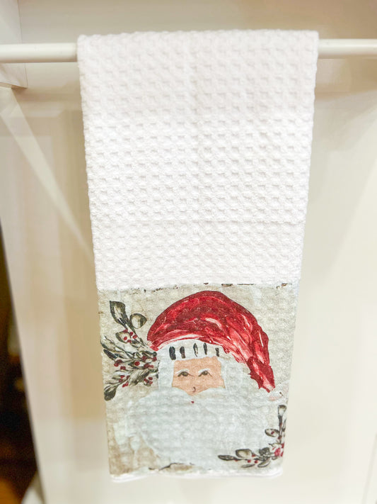 GA Red Santa Towel