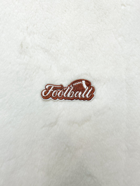 Patch- Mini Brown Football