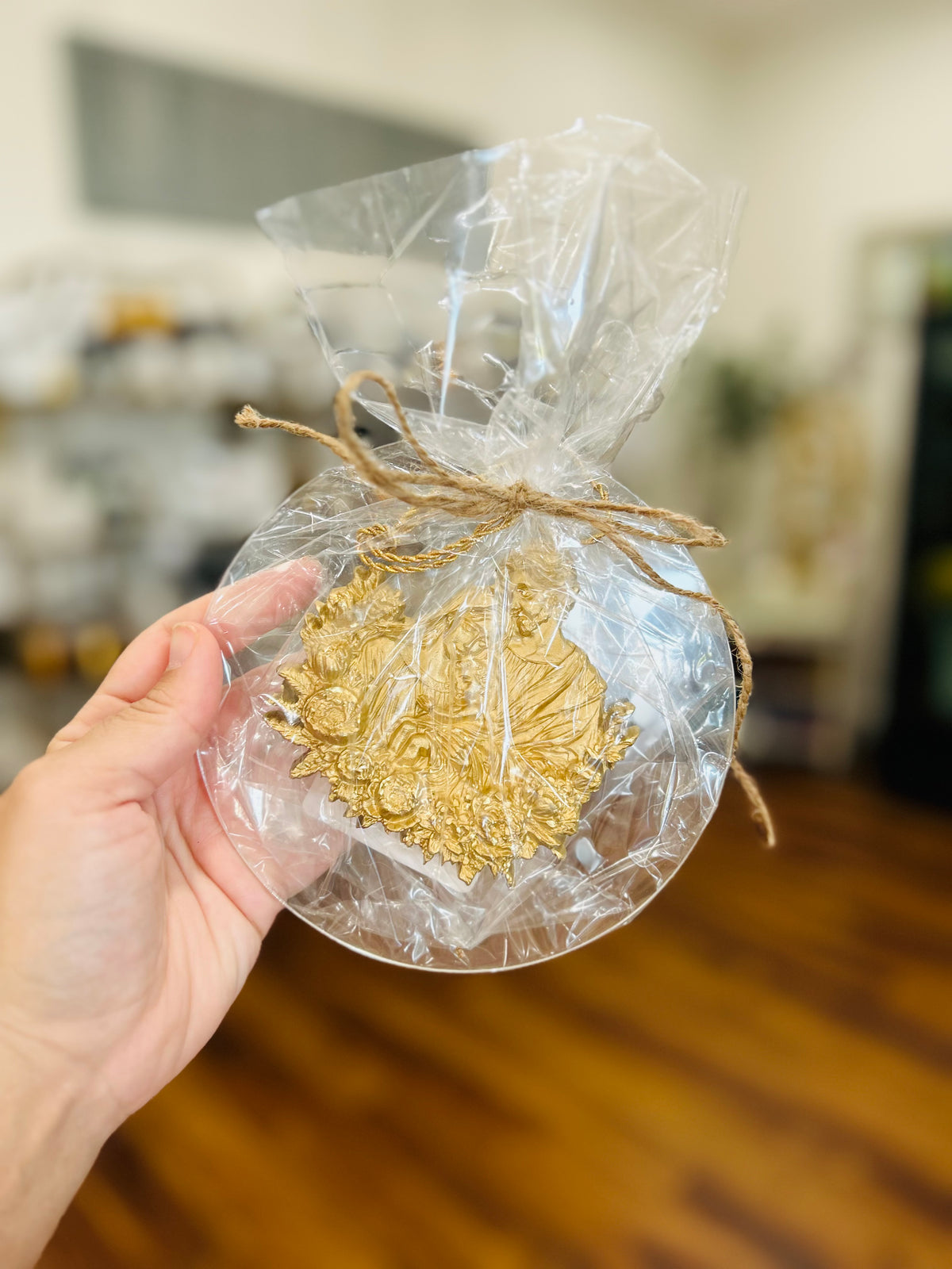 Large Family of Grace Wreath Ornament