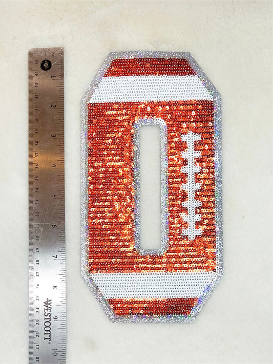 Patch- Football Number 0