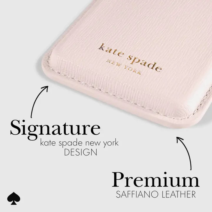 Kate Spade New York Wallet Magsafe Pale Dogwood- Light Pink