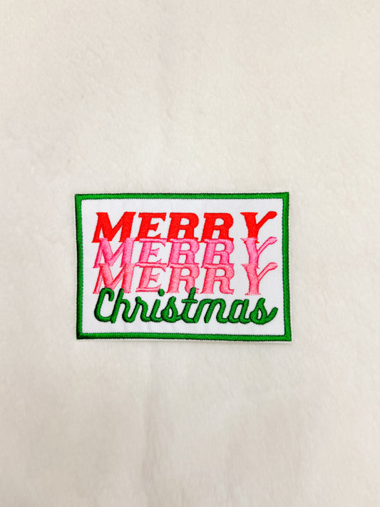 Patch- Merry Merry Merry Christmas