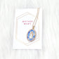 Harleigh Leonards Blue China Necklace