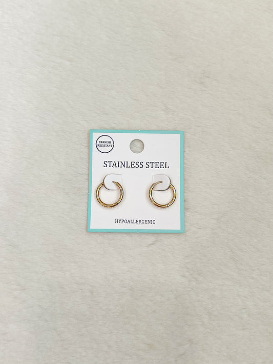 Scout Gold Hoops Small