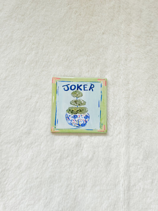 Mahjong Coaster with Joker - GA