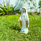 14" Cement Hand Painted Mary Statue