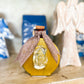 Bronze Abstract Praying Hands Holy Water Container- Taupe Lace