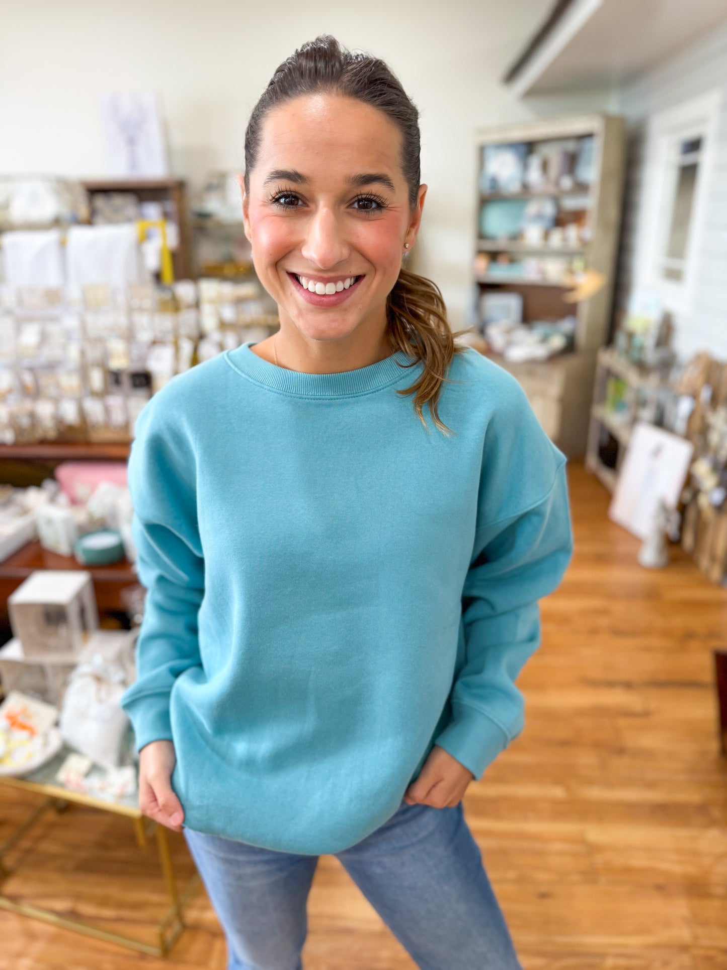 Crewneck Pullover Sweatshirt