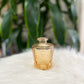 Vintage Amber Bud Vase