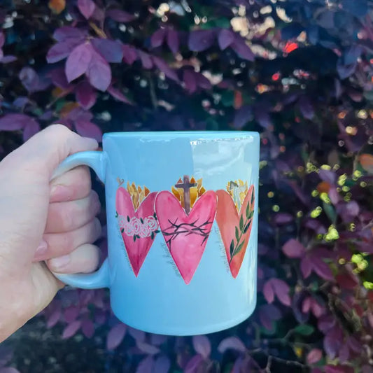 Emily S. Pitre 3 Heart Mug