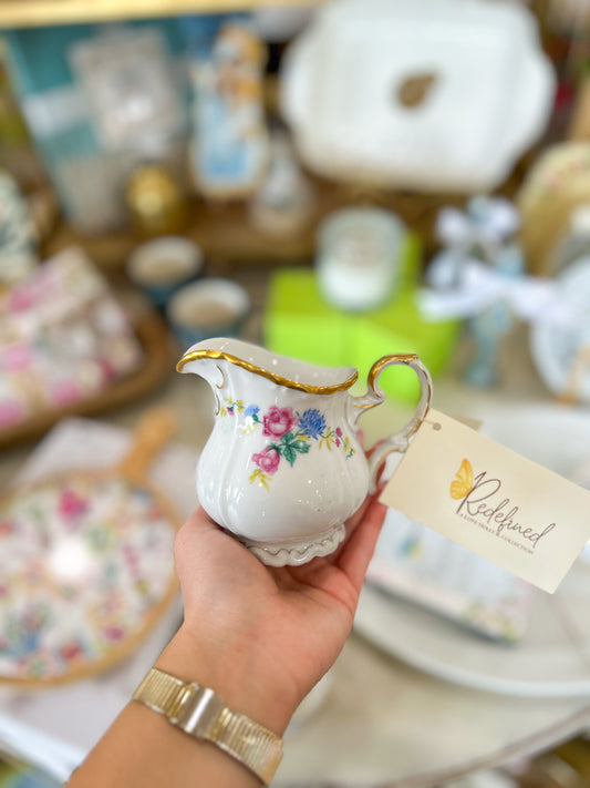 Edelstein Bavaria Floral Creamer Pitcher