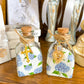 Blue Hydrangea Holy Water Container