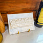 Gathered in His Name- Last Super on 5x7 Periwinkle Canvas