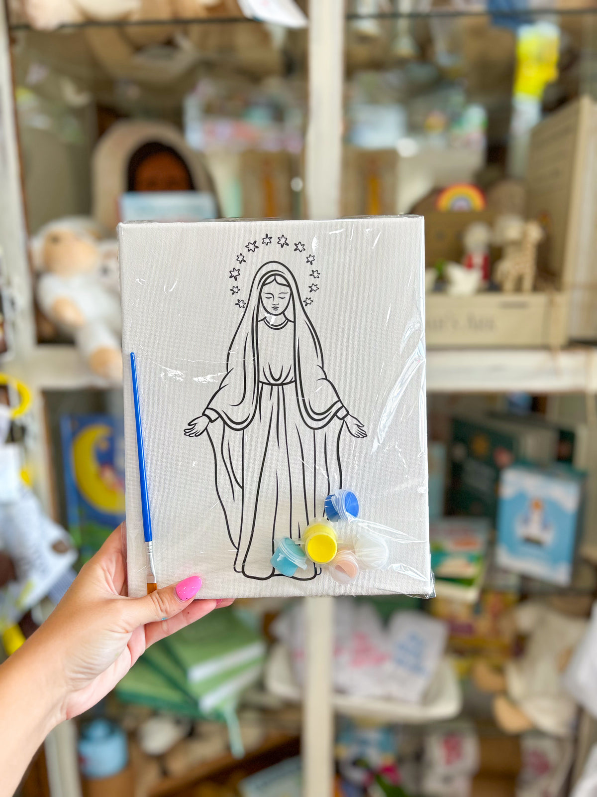 Canvas and Paint Set- Mary