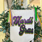 Mardi Gras Door Banner