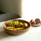 Large Wood Serving Bowl 14x14x3.5