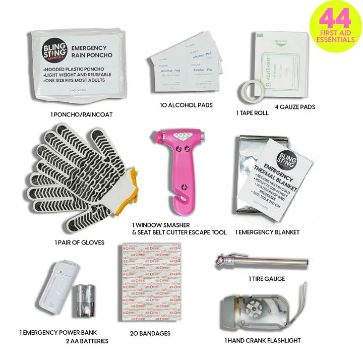 Bling Sting Roadside Emergency Kit