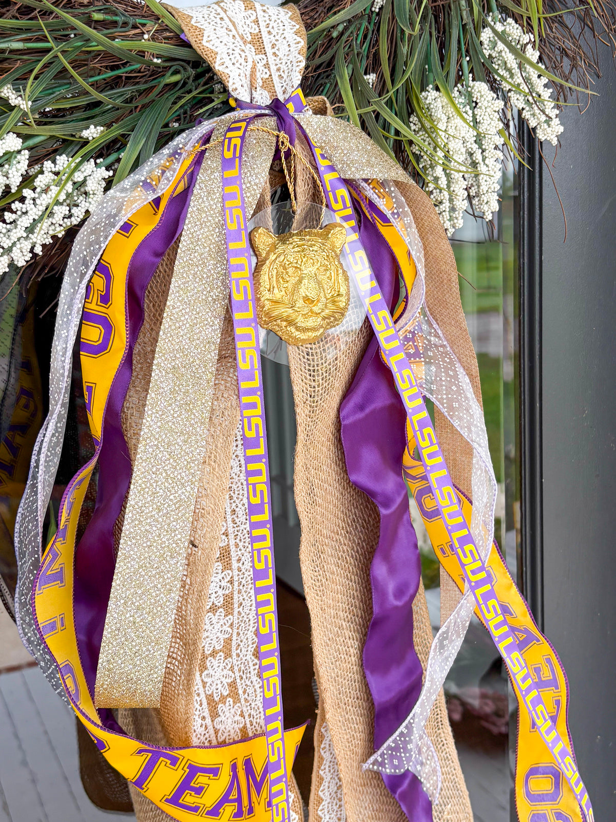 Tiger Spirit Disc Ornament