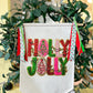 Holly Jolly Door Banner Red/Pink/Green